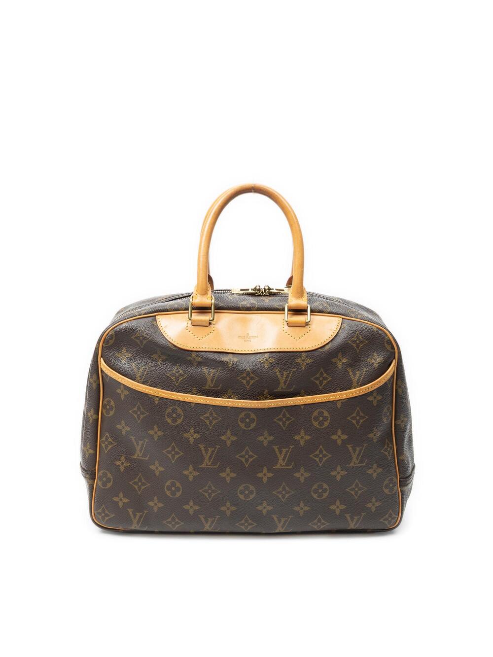Louis Vuitton Deauville Handbag Canvas #342227L90B